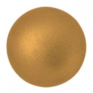 Les perles par Puca® Cabochon 25mm Bronze gold mat 00030/01740